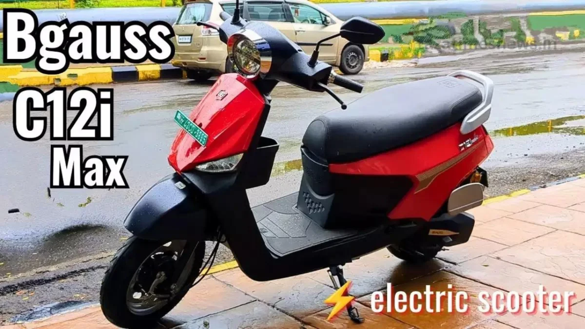 BGauss C12i electric scooter