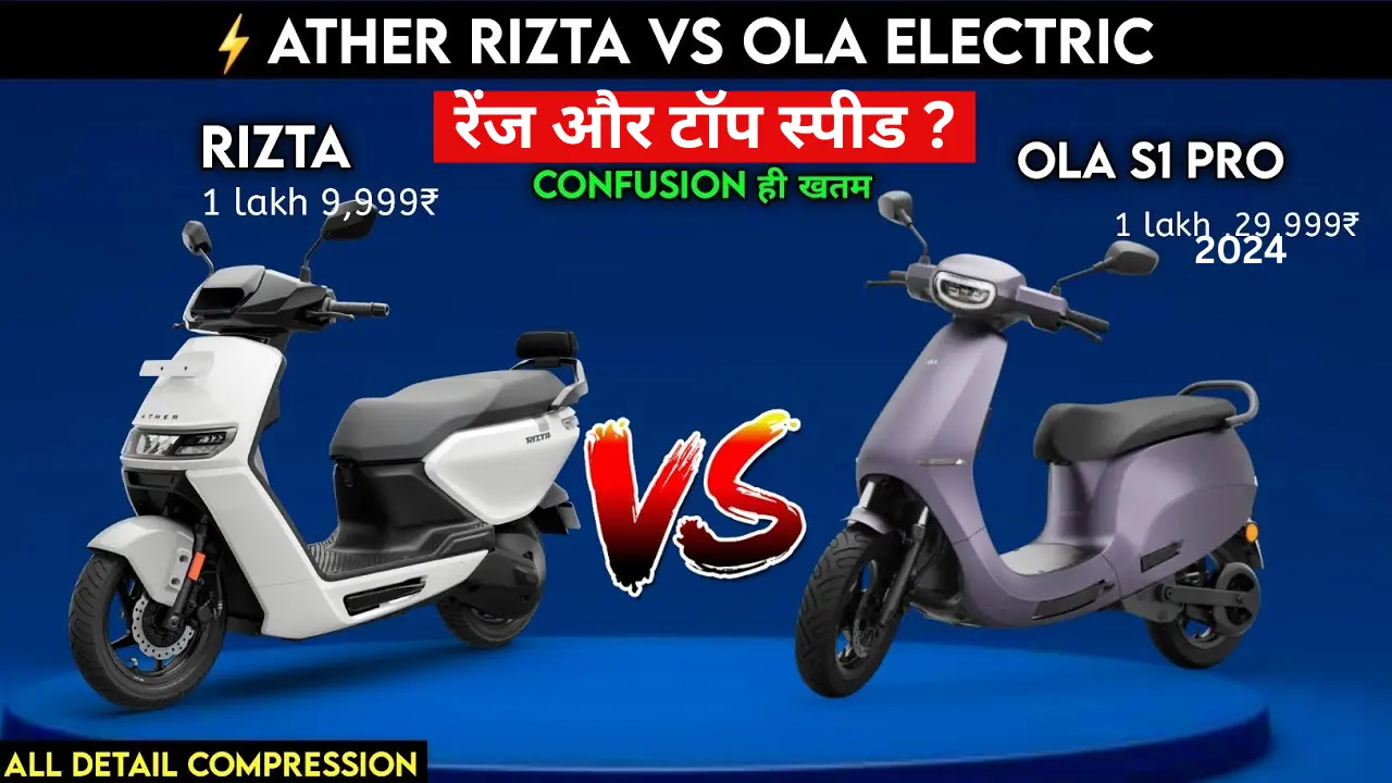 Ola S1 Pro Gen 2 vs Ather Rizta