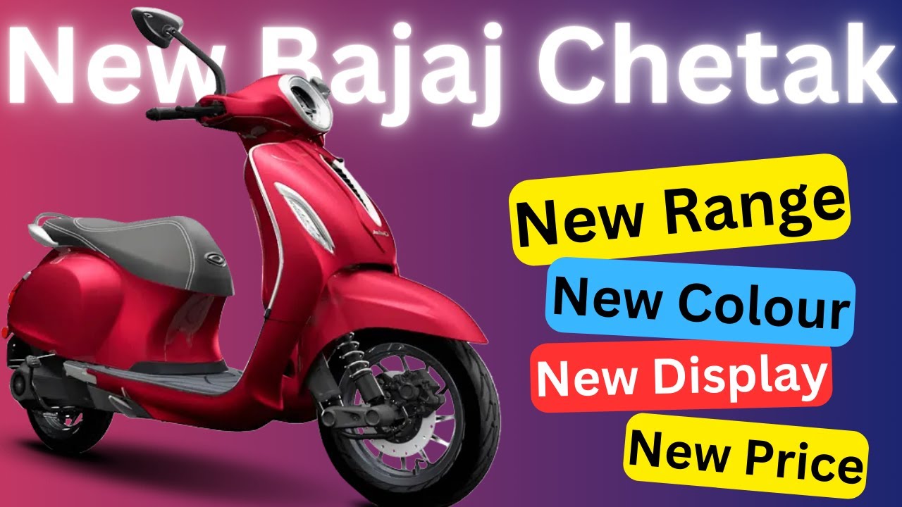 Bajaj Chetak electric scooter new 2024